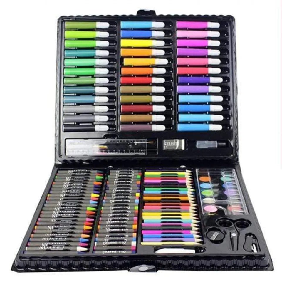 150 Pcs Kids Coloring Set For Children - Happydeals.lk