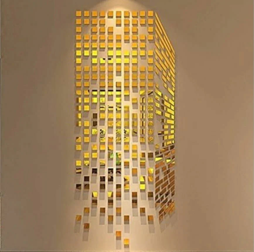 3d Cube Wall Sticker - Happydeals.lk