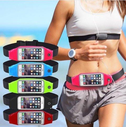 Exercise Running Jogging Waterproof Hip Pouch - Happydeals.lk