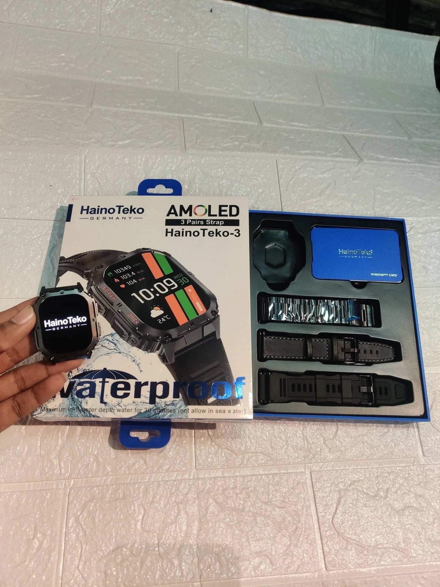 Haino Teko 03 Mens Smart Watch Water Proof - Happydeals.lk