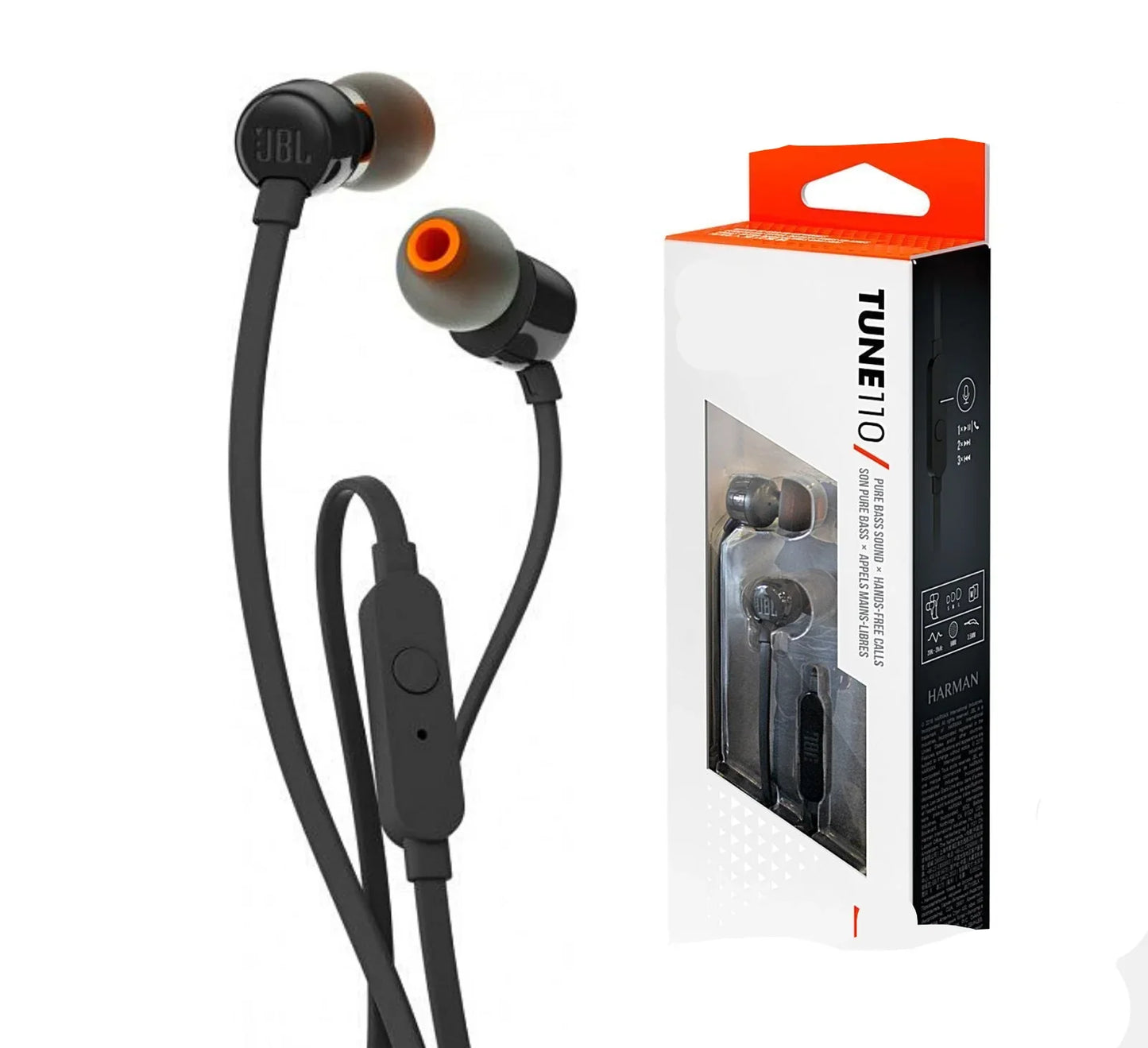 Jbl tune 110 wired Headset Brandnew - Happydeals.lk