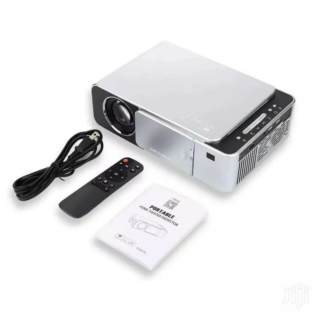 Projector With Wi-Fi Best Wireless Projector Buy Sri Lanka T6 Wireless Projectors T6 Home Cinema Projector - Happydeals.lk