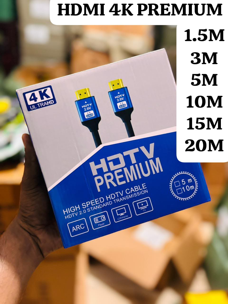 HDTV PREMIUM HDMI TO HDMI 4K Cable
