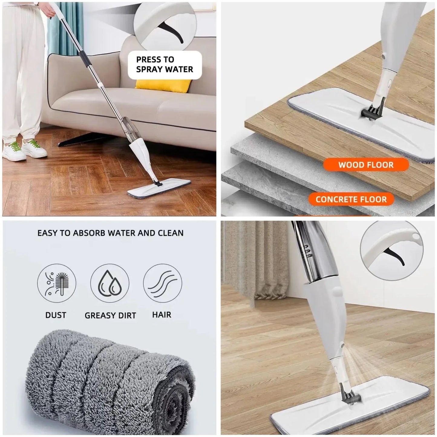Spray mop Brandnew - Happydeals.lk