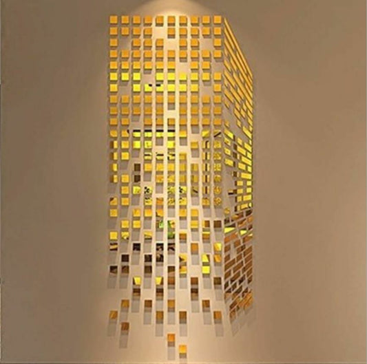 3d Cube Wall Sticker - Happydeals.lk