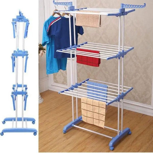 Three layers clothes Rack