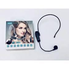 Ay101 Wireless Head Microphone Rechargeable - Happydeals.lk
