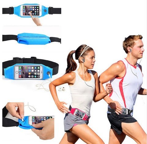 Exercise Running Jogging Waterproof Hip Pouch - Happydeals.lk
