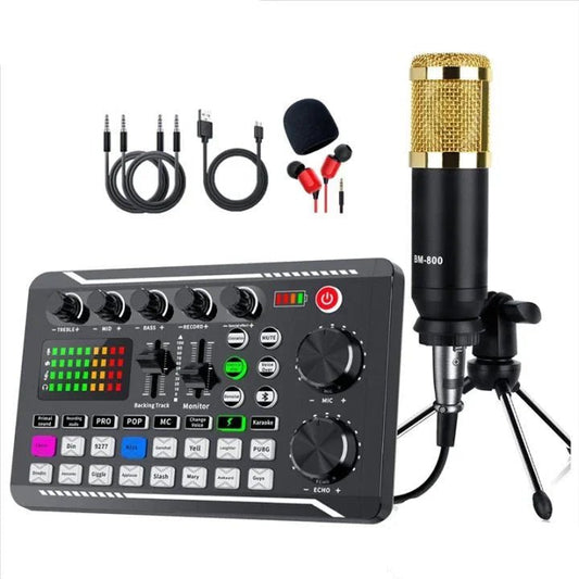 F998+BM800 Condenser microphone Brandnew - Happy Deals