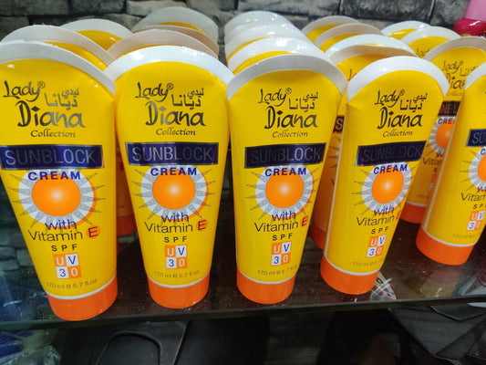 Lady Diana Sunblock Cream Vitamin E - Happydeals.lk