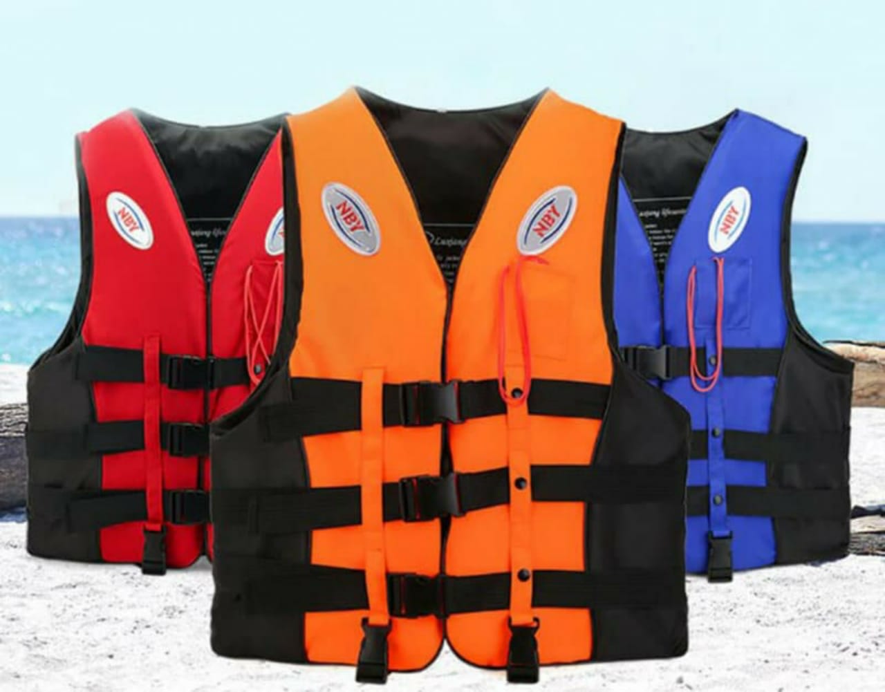 Life jacket free size - Happydeals.lk