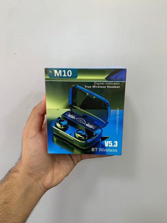 M10 Bluetooth Headset V5.3 - Happydeals.lk
